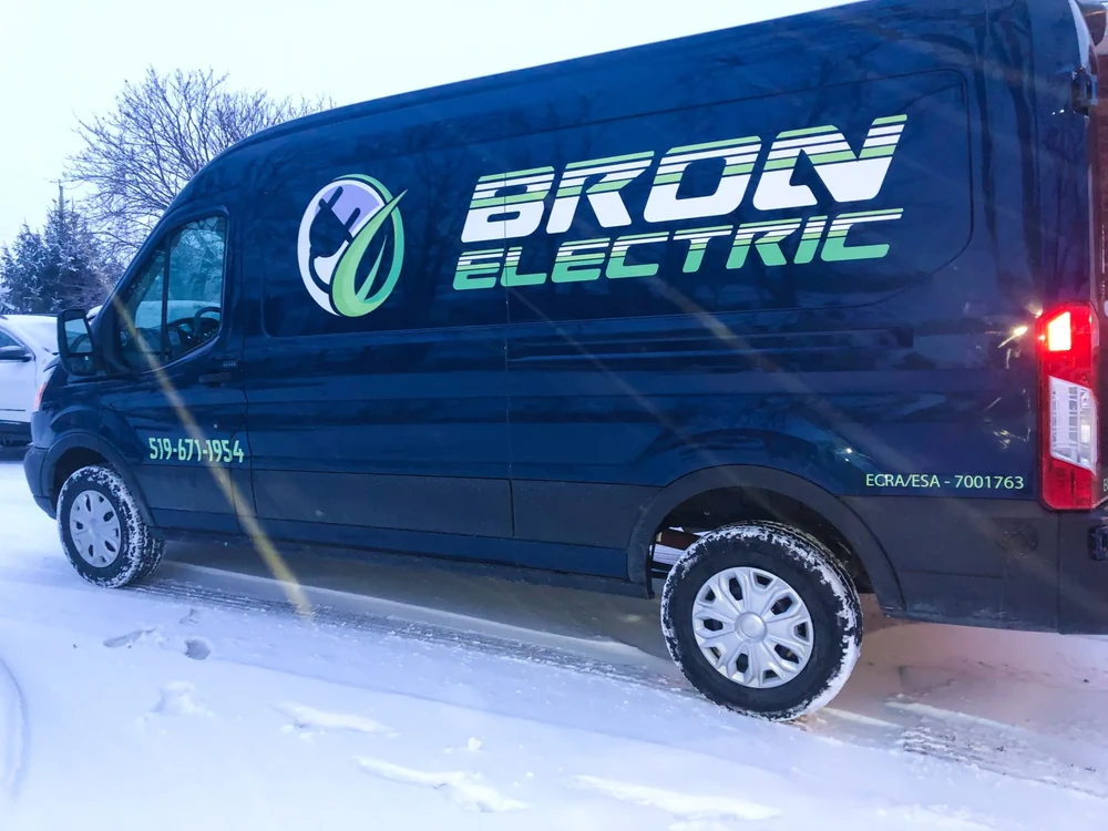 Bron Electric — Commercial van graphics